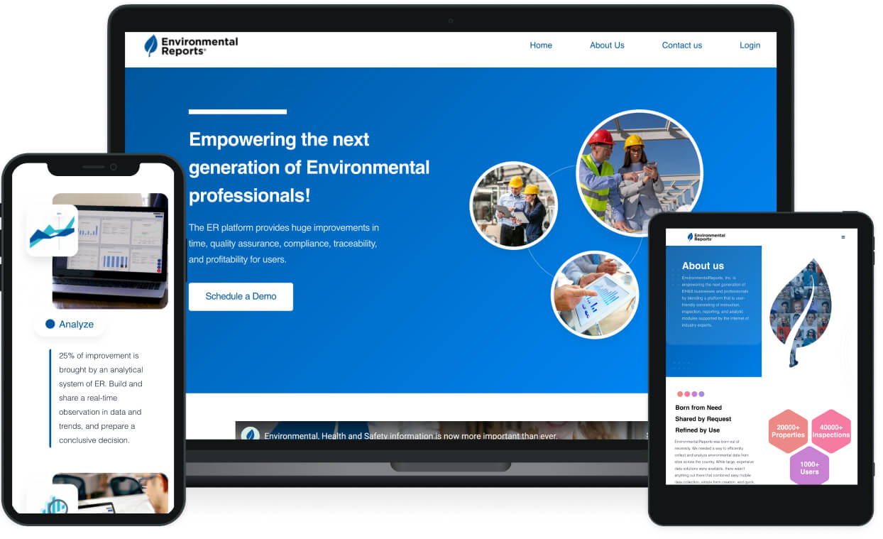 Environmental Reports - Website — project view 1