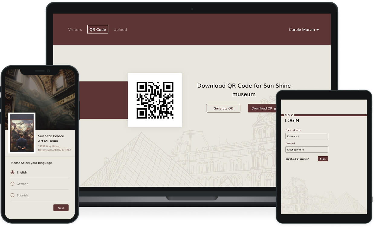 Virtual Guide — project view 1